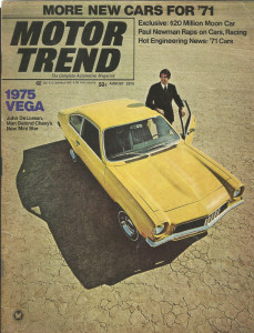MOTOR TREND 1970 AUG - UNSER, OLDS PACE CAR, NEWMAN
